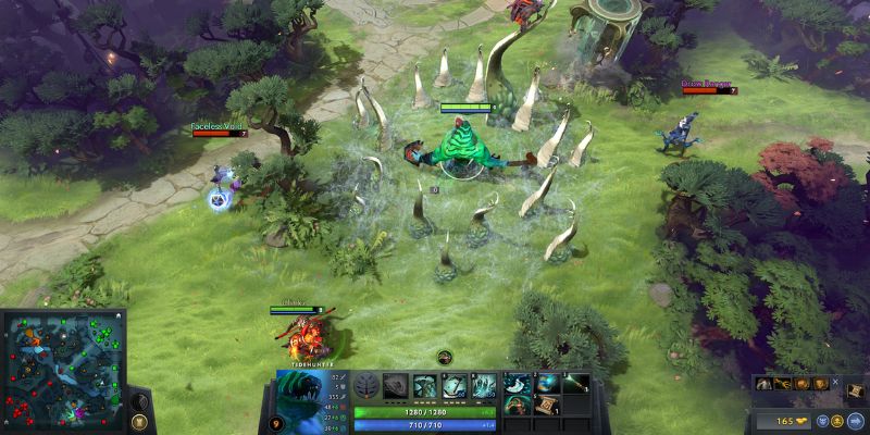 Dota2 là một trò chơi sinh tồn trên đấu trường mô phỏng