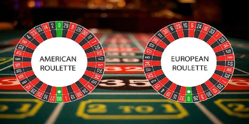 Roulette gồm 2 biến thể phổ biến để anh em lựa chọn