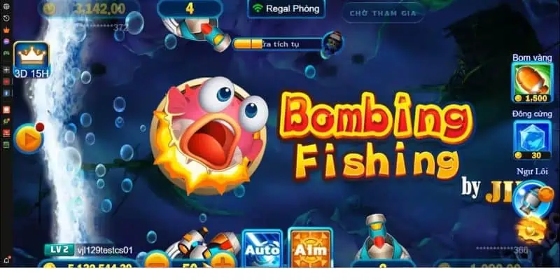 Các bước bắt đầu tham gia trải nghiệm game Bắn cá Jili